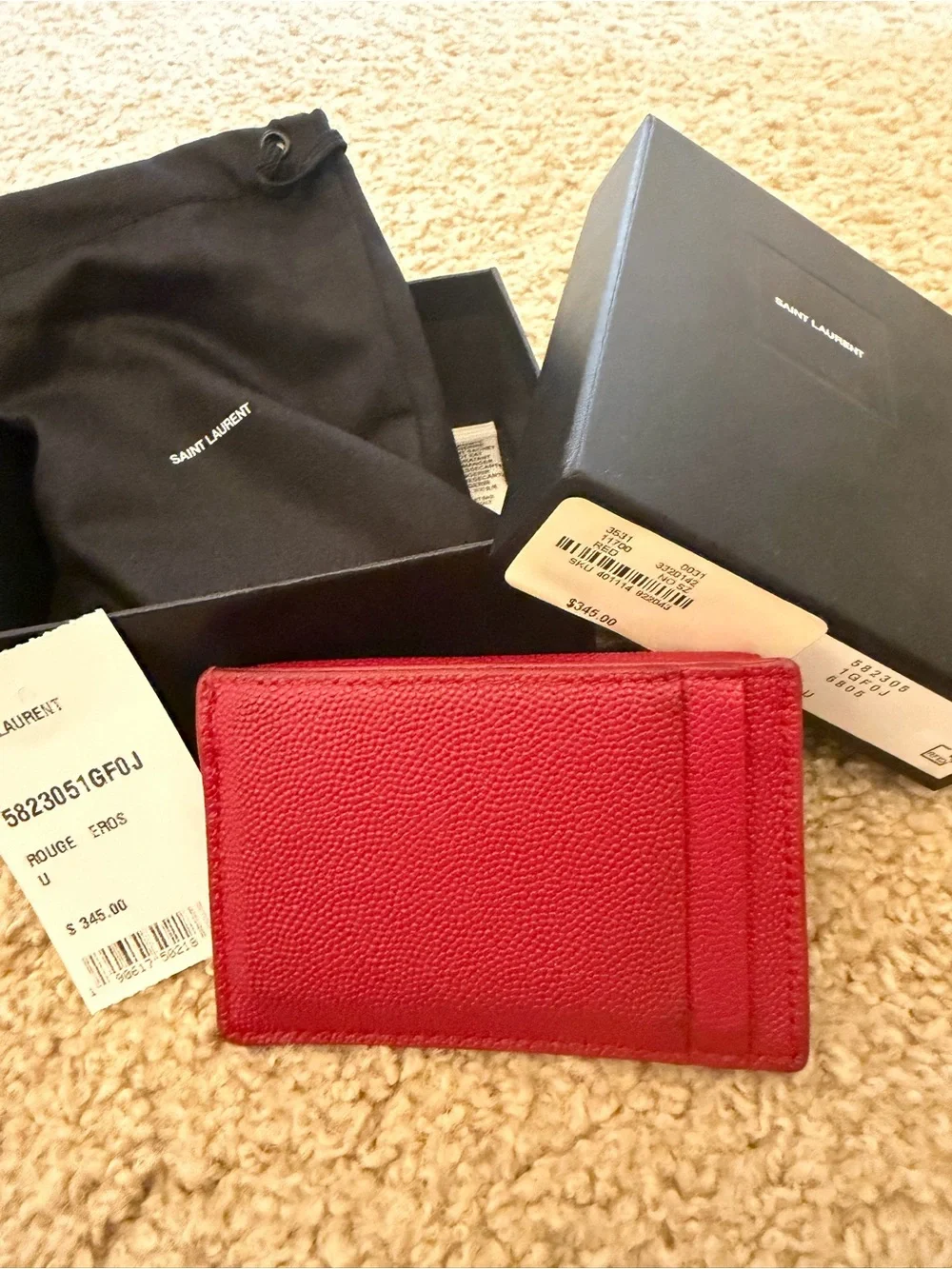 Saint Laurent Uptown Card Holder